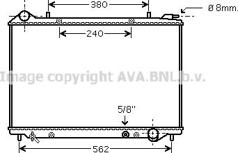 Prasco OLA2441 - Radiator, mühərrikin soyudulması furqanavto.az