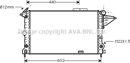 Prasco OLA2120 - Radiator, mühərrikin soyudulması furqanavto.az