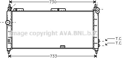 Prasco OLA2203 - Radiator, mühərrikin soyudulması furqanavto.az