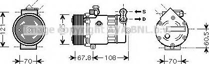 Prasco OLK477 - Kompressor, kondisioner furqanavto.az