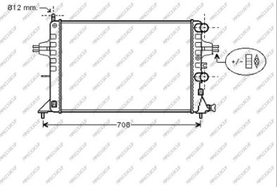 Prasco OP017R004 - Radiator, mühərrikin soyudulması furqanavto.az