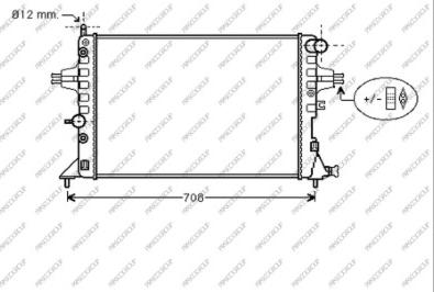 Prasco OP017R003 - Radiator, mühərrikin soyudulması furqanavto.az