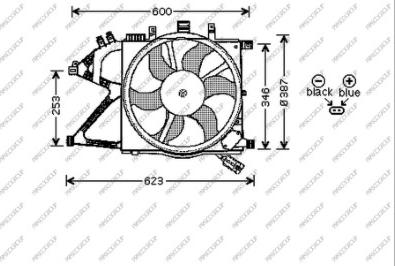 Prasco OP030F001 - Fen, radiator furqanavto.az