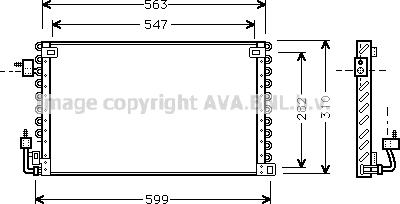 Prasco PE5180 - Kondenser, kondisioner furqanavto.az