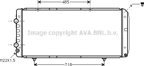 Prasco PE2151 - Radiator, mühərrikin soyudulması furqanavto.az