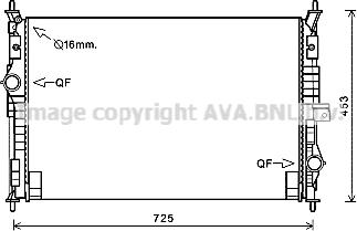 Prasco PE2386 - Radiator, mühərrikin soyudulması furqanavto.az