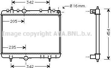 Prasco PE2267 - Radiator, mühərrikin soyudulması furqanavto.az