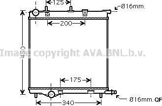 Prasco PE2289 - Radiator, mühərrikin soyudulması furqanavto.az