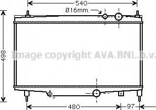 Prasco PE2230 - Radiator, mühərrikin soyudulması furqanavto.az