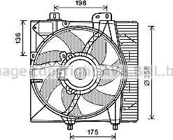 Prasco PE7550 - Fen, radiator furqanavto.az