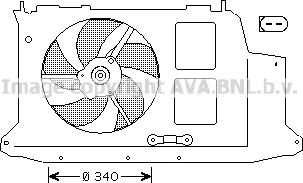 Prasco PE7532 - Fen, radiator furqanavto.az