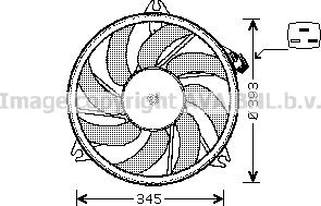 Prasco PE7524 - Fen, radiator furqanavto.az