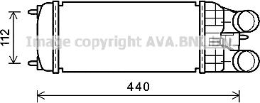 Prasco PEA4361 - Intercooler, şarj cihazı furqanavto.az