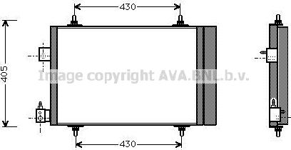 Prasco PEA5193D - Kondenser, kondisioner furqanavto.az