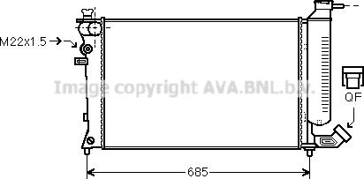 Prasco PEA2137 - Radiator, mühərrikin soyudulması furqanavto.az