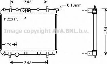 Prasco PEA2248 - Radiator, mühərrikin soyudulması furqanavto.az