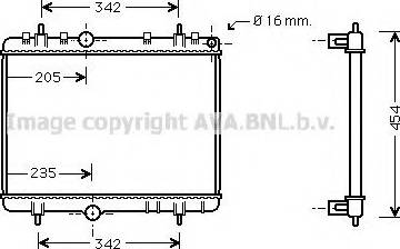 Prasco PEA2267 - Radiator, mühərrikin soyudulması furqanavto.az