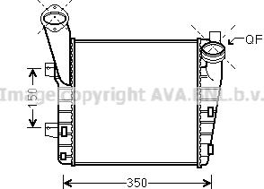 Prasco PR4056 - Intercooler, şarj cihazı furqanavto.az