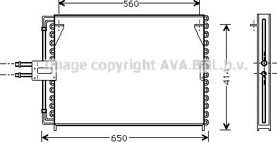 Prasco RT5189 - Kondenser, kondisioner furqanavto.az