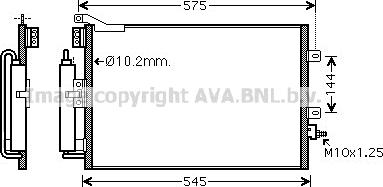 Prasco RT5395D - Kondenser, kondisioner furqanavto.az