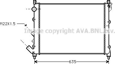 Prasco RT2164 - Radiator, mühərrikin soyudulması furqanavto.az