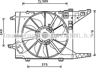 Prasco RT7550 - Fen, radiator furqanavto.az