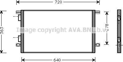 Prasco RTA5253 - Kondenser, kondisioner furqanavto.az