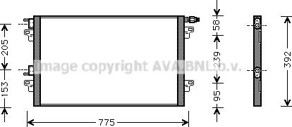 Prasco RTA5280 - Kondenser, kondisioner furqanavto.az