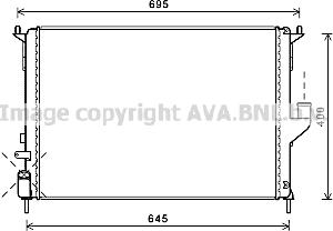 Prasco RTA2477 - Radiator, mühərrikin soyudulması furqanavto.az