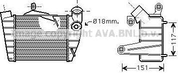 Prasco SA4019 - Intercooler, şarj cihazı furqanavto.az