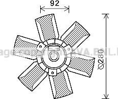 Prasco SA7023 - Fen, radiator furqanavto.az