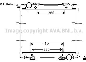 Prasco SC2027 - Radiator, mühərrikin soyudulması furqanavto.az