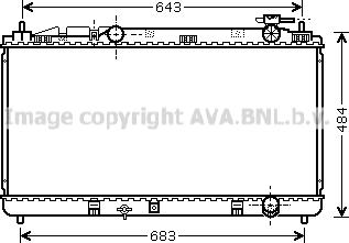 Prasco TO2598 - Radiator, mühərrikin soyudulması furqanavto.az