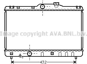 Prasco TO2140 - Radiator, mühərrikin soyudulması furqanavto.az