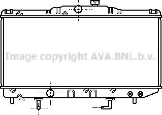 Prasco TO2159 - Radiator, mühərrikin soyudulması furqanavto.az