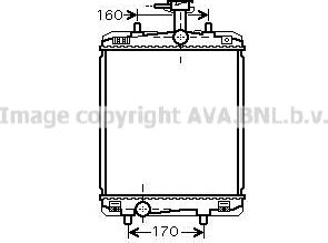 Prasco TO2360 - Radiator, mühərrikin soyudulması furqanavto.az