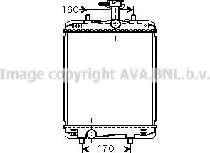 Prasco TOA2363 - Radiator, mühərrikin soyudulması furqanavto.az