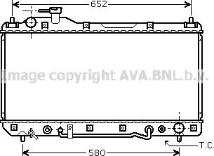 Prasco TO2298 - Radiator, mühərrikin soyudulması furqanavto.az