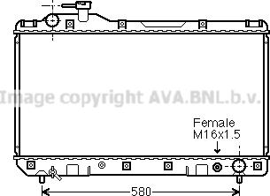 Prasco TO2219 - Radiator, mühərrikin soyudulması furqanavto.az