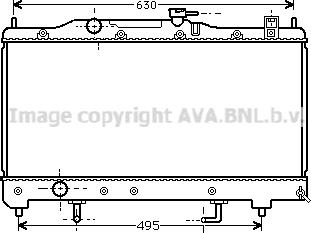 Prasco TO2238 - Radiator, mühərrikin soyudulması furqanavto.az