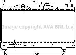 Prasco TO2237 - Radiator, mühərrikin soyudulması furqanavto.az