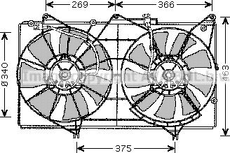 Prasco TO7531 - Fen, radiator furqanavto.az