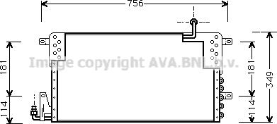 Prasco VN5161 - Kondenser, kondisioner furqanavto.az