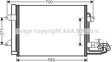 Prasco VN5211D - Kondenser, kondisioner furqanavto.az