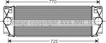 Prasco VW4267 - Intercooler, şarj cihazı furqanavto.az