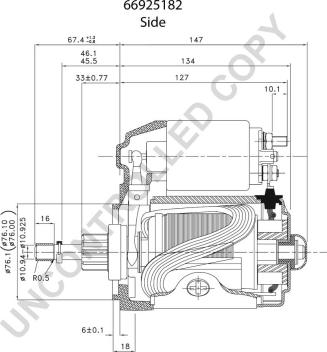 Prestolite Electric 66925182 - Başlanğıc furqanavto.az