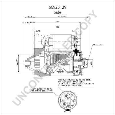 Prestolite Electric 66925129 - Başlanğıc furqanavto.az