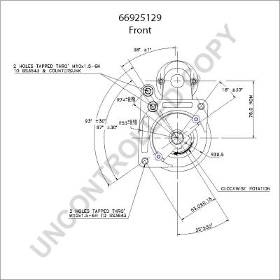 Prestolite Electric 66925129 - Başlanğıc furqanavto.az