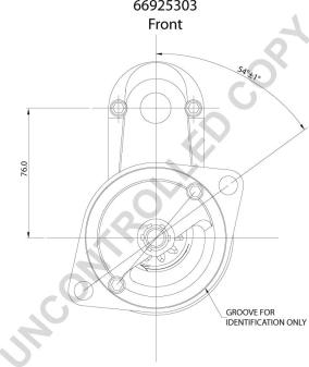 Prestolite Electric 66925303 - Başlanğıc furqanavto.az