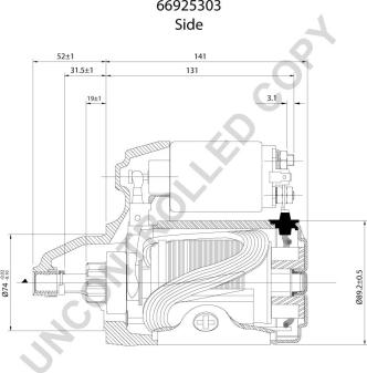 Prestolite Electric 66925303 - Başlanğıc furqanavto.az